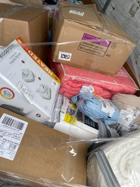 Return Truckload - Pallets General Goods - Air Mattresses & more