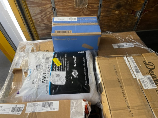 Return Truckload - Pallets General Goods - Air Mattresses & more
