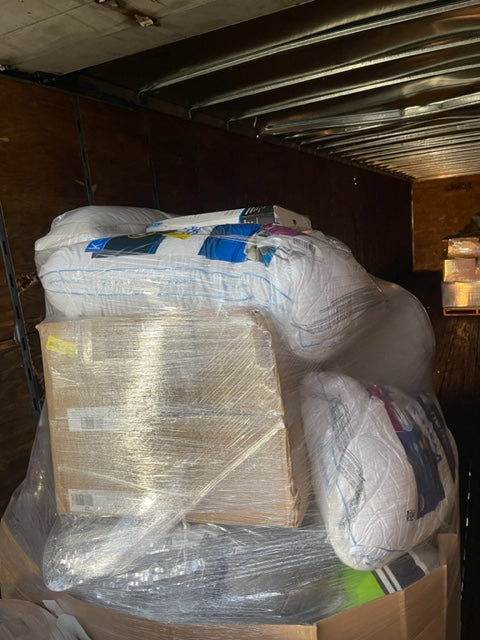 Return Truckload - Pallets General Goods - Air Mattresses & more