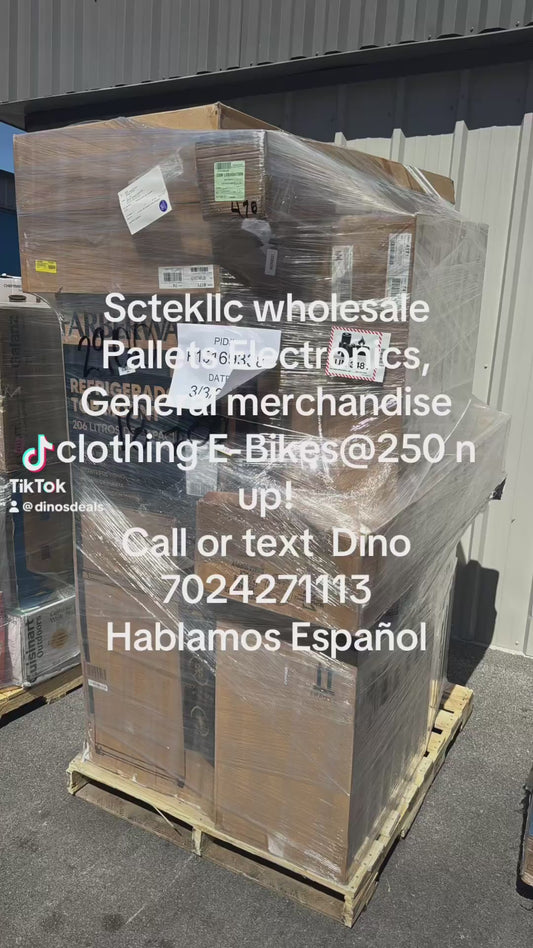 WALMART  1 Pallet General merchandise/Electronics